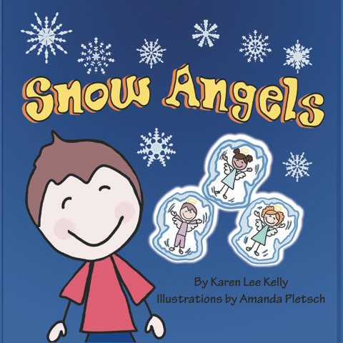 Front cover of the book Snow Angels.